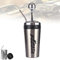 XIAOYIYI Taza Fast and Furious 10, Vaso de Acero Inoxidable de 500 ml con Pajita y Tapa, Taza de Agua Estilo Rocker Gear Shift, Reutilizable