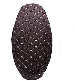Funda universal para asiento de motocicleta, piel 3D, impermeable, protección solar, protector de asiento de motocicleta, funda de asiento para la mayoría de motocicletas y vehículos eléctricos
