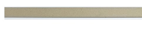 Kosche | Sockelleiste | MDF Foliert | 13 x 58 x 2500 mm | Weiß | Fußleiste | Hochwertig | Robust | 125 Meter