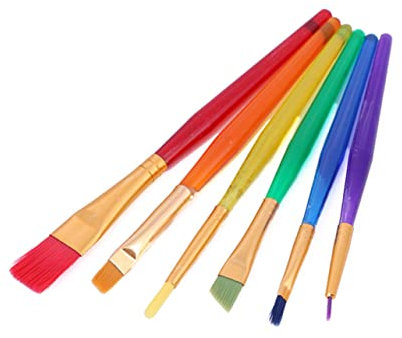 SHINEOFI 12stücke Gouache Paint Pinselset Für Junge Mädchen Malpinsel Anfänger Zum Malen Malen Für Junge Mädchen Malstifte Kunstmalwerkzeug-Sets Für Öl Und Gouachemalerei