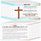 Noveread Heilige Postkarten, Gebetspostkarten, christlich, inspirierend, Bibelvers, Lesezeichen für christliche Geschenke, Frauen, Männer, Ministering-Werkzeug (Jesus), 300 Stück