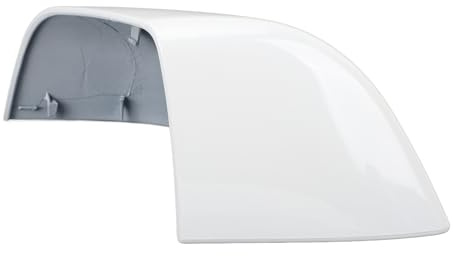 Cubierta de Espejo Retrovisor Lateral para Modelo 3 2017-2023, Cubierta Blanca de la Tapa del Espejo Retrovisor del Coche, Tapa de las Cubiertas del Espejo de la (Izquierda