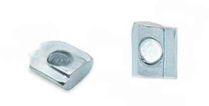Wenqu Bolzen Schrauben T-Nut T-Nutensteine ​​M3 M4 M5 M6 T-Vierkantmutter Für 2020 Aluminium(20 M6 20pcs)