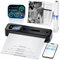 Phomemo M832D Stampante Termica Portatile A4, Stampante Termica Con Schermo Tattile Senza Inchiostro per Casa e Ufficio, Stampanti Mobili 300 dpi Compatibili con iOS e Android, Telefono e Laptop