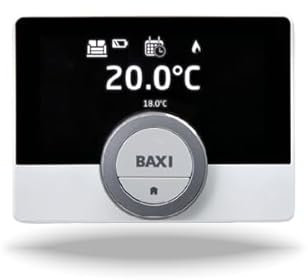 Cronotermostato a Parete Baxi Mago WIRELESS con Modulo Wi-Fi e Kit Adattatore Caldaia
