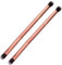 Lot de 2 pinceaux de maquillage double face pinceau estompeur pour fard à paupières à poils doux compacts et portables pour un usage quotidien les voyages et les rencontres.