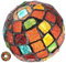 NUOBESTY Buntes Lampenschirm Mosaik Wohnzimmer Leuchten Decke drinnen Schatten kleiner Lampenschirm Lampenschirme für Tischlampen Lampenschirme klein Lampenzubehör Glas