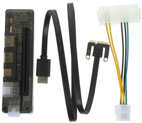 Veemoon External Graphics Card Dock for Laptops Usb Video Card Dock Easy Install Notebook Graphics Docking Station Random Style