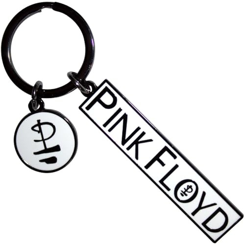 Pink Floyd Division Bell Logo Charm keyring Keychain One Size