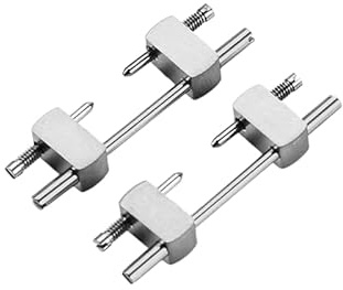 ROUHO Kit de Conversion Bracelet avec Vis de Connexion Métal et Maillons d'Extrémité Caoutchouc Compatible pour Audemars Piguet Royal Oak Offshore 15710 15720