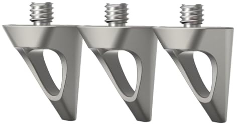 Peak Design Pro Lite Spike Feet for Pro Lite Tripod, Set of 3 Stainless Steel Feet, Superior Stability and Grip on Loose or Slippery Terrain