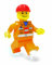 IQ Hong Kong UT80459 - Lego City Taschenlampe - Bauarbeiter