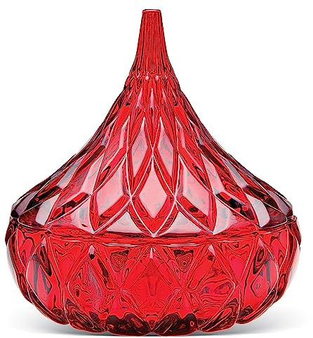 Hersheys Kiss Candy Dish - Red