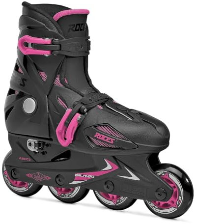 Roces Mädchen Inline-skates Orlando 3, black-pink, 30-35, 400687