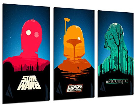 Cuadro Moderno Fotografico Star Wars, Darth Vader, 97 x 62 cm Ref. 26293