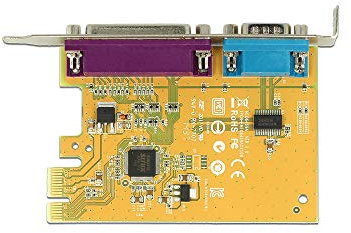 Delock PCIe x1 Seriell 1x parallel 1x