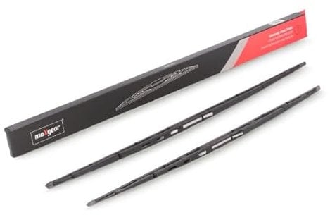 MAXGEAR Scheibenwischer Set Wischerblätter Set Frontscheibenwischer Vorne Wischblattausführung: Bügelwischblatt ohne Spoiler Länge 1: 650mm Länge 2: 560mm 39-0052