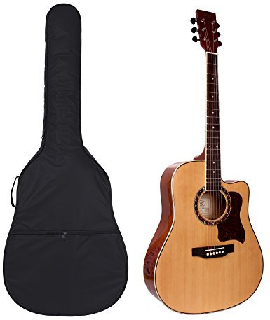Savemy 41 Gitarrentasche, Gitarre Taschen Gig Bag Für Akustikgitarre und Klassikgitarren Rucksack Design Gitarrenzubehör