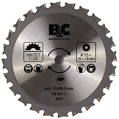 Lame de rechange pour scie circulaire professionnelle BUZZSAW D42