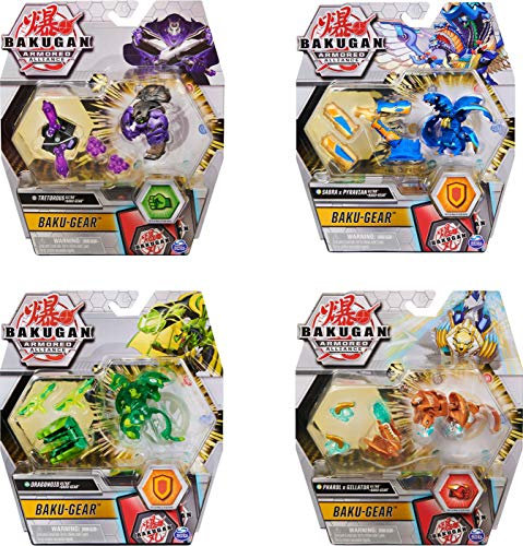 BAKUGAN Armored Alliance Ultra Ball mit Baku-Gear 1er Pack, unterschiedliche Varianten, Sortiert