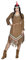 amscan Indianer-Kostüm für Damen, Größe 40-42, braun/Hellbraun, 3 Stück
