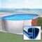 Oval Pool 800 x 400 x 150 cm | Grund Set | Innenhülle 0.8 mm, Spezial Handlauf