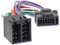 Audioproject A397 - Auto Radio Adapter Stecker ISO 16 pin kompatibel mit Alpine CDA CDE RM R RB E RI CDM Flex Iso Stecker Autoradio Adapter Universal Auto Kabel Stecker 10 x 22mm