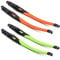 SOODASE Orange/Hellgrün Gummi Ersatz durchsichtige schwarze Rahmenbeine Für Oakley Crosslink Sweep/Switch Brillengestell