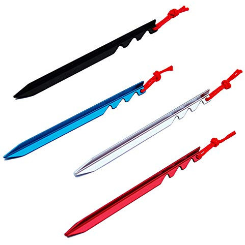 10 Stück Outdoor Dreieck Nagel Aluminium Legierung Markise Heringe Zeltheringe Nagel