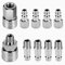Profiwoab 10 pcs Air Line Connectors Euro, Airline Hose Compressor Fittings, 1/4 BSP Air Coupler and Plug Kit Couplings Connector Male Female