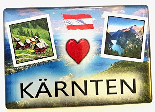 Kaernten,Österreich,Austria,Urlaub, Souvenir,Kühlschrankmagnet,Reiseandenken,Geschenkartikel,Ferien 1212