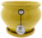 CÉRAMIQUE RAMBLEGNE | Pots en Boue Rouge | Pots décoratifs | Pots en céramique | Pots extérieurs | Pot de fleurs Coco - Albero - D128 | Décoration 100 % fabriquée à la main | 26 x 26 x 21 cm |