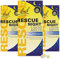 Rescue Night Liquid Melts (3 Pack), Calm a Racing Mind at Night, Switch Off with Natural Flower Essences, Dissolve On Your Tongue Before Bed, Sleep, 84 Capsules in Total