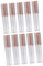 DOITOOL 10St Lippenstift Lipgloss Lippenrohr leere Tuben Lipgloss Diamant-Lipgloss Lipgloss-Röhren Strasssteine Lipgloss-Fläschchen Behälter für Lipgloss Perle Phiole Glasflasche Kosmetik