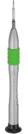 sourcing map Precision Phillips Screwdriver 1.2mm Magnetic Cross Head Mini Pen Style Screw Driver with Non-Slip Handle for Eyeglasses Watch Laptop Electronic, Green