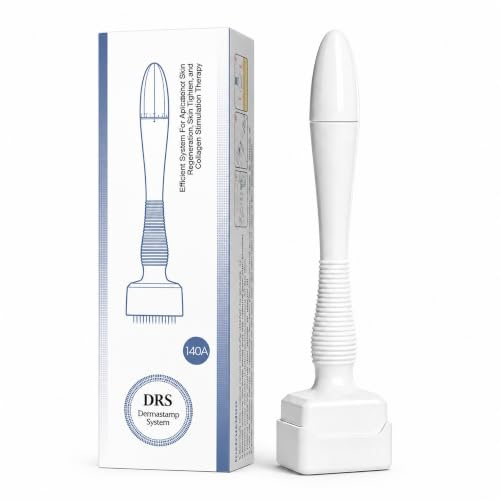 Derma Stempel, 140 Titan, Verstellbarer Mikronadel für Gesicht, Mikronadel-Derma-Stift für Männer und Frauen, Heimgebrauch (1 stück)
