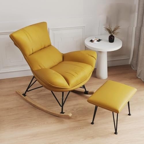 Fauteuil à bascule inclinable moderne avec repose-pieds