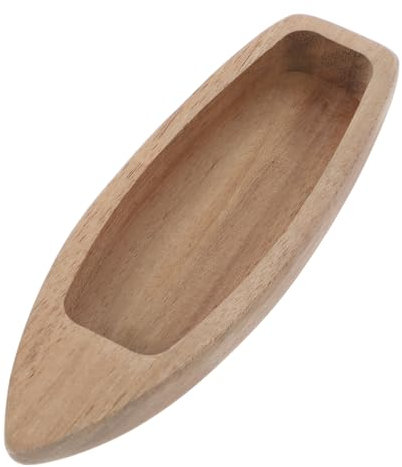 Cabilock Holzboot-Modell Basteln Unvollendet Dekoratives Ornament Modell Sammler