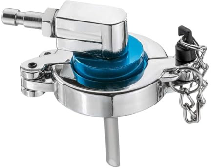 Okiyakusama Hauptbremszylinder-Entlüftungsadapter Hauptbremszylinder-Reservoir-Adapter aus rostfreiem Metall für Reservoir-Flasche Zylinderadapter