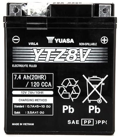 YTZ8V compatible avec Honda SH 125 150 2020 2021 2022 2023 2024 - YUASA-