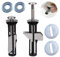 AzureRay Kit de fixation abattant wc, fixation cuvette WC et fixation lunette WC universel, 2 pièces avec vis d'expansion réglables pour une installation facile