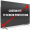 TV Guard Maßgefertigte TV-Bildschirmschutzfolie – Passend für alle Marken & Modelle | Kratzfest | Größen 24–120 Zoll | Für LCD, OLED, LED, QLED 4K Fernseher | Schnelle & einfache Montage