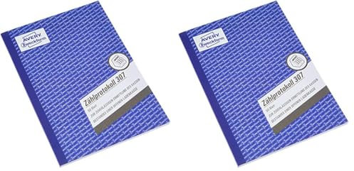AVERY Zweckform 307 Zählprotokoll für offene Ladenkassen (A5, von Steuerberatern empfohlen, mit Ausfüllhilfe, für Deutschland zur einfachen, nachvollziehbaren Zählung des Barbestands, 50 Blatt) weiß