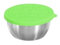 Lot de 6 mini pots à sauce avec couvercles, 50 ml, en acier inoxydable, récipient vinaigrette avec couvercles en silicone, petit récipient à vinaigrette