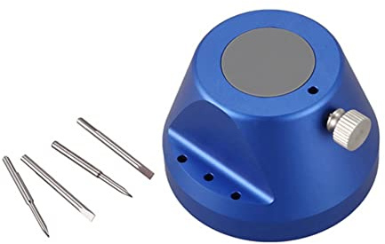 Fuhjythy Watch Strap Remover Watchband Remover Screwdriver Nozzle Holder Band Connecting Pins Spring Bar Adjusting Removing Watch Repair Tool