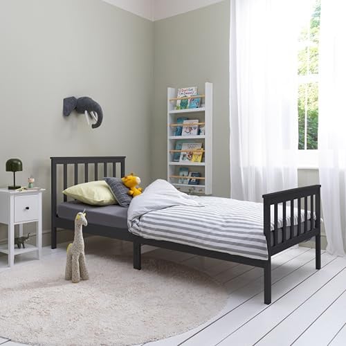 Noa and Nani Otis Single Bed 3ft Frame in Anthracite