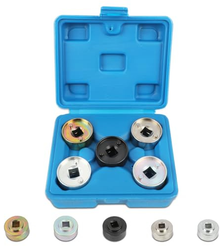 Set di 5 valvole di controllo dell'albero a camme, compatibili con motori VW 1.8L 2.0L TSI TFSI, albero a camme, set di manicotti per valvola centrale T10352, T10352/1, T10352/2, T10352/3, T10352/4