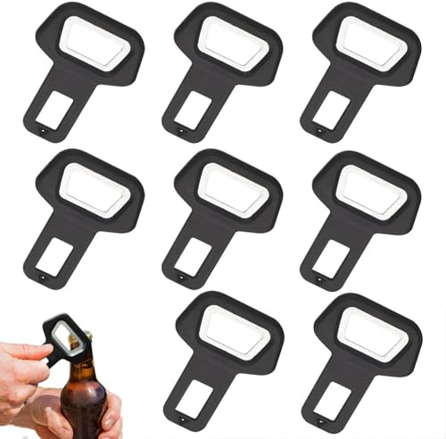 8 Stück Autozubehör,Zubehör für Autositze Flaschenöffner Schlüsselanhänger Car Parts,Mit Schlüsselanhänger Und Flaschenöffner für die meisten Autos