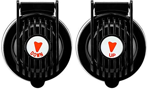 Interruttori a Pedale per Verricello per Barche Azionati in Modo Efficiente Tramite Solenoidi La Copertura di Sicurezza Impedisce La Spinta Accidentale Elettrico Universale 12V/24V Nero 1