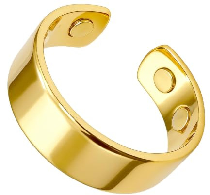 Magnet-Leckerli-Ring | Magnet Lymphentladung Therapeutische Ringe - Magnet | Lymph-Entgiftungsring Lymphdrainage-Magnet Leckerli-Ring für Männer und Frauen